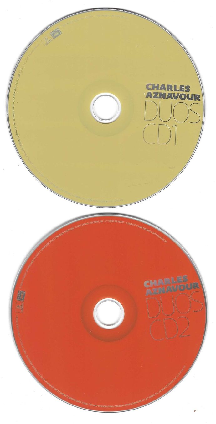 CD: CHARLES AZNAVOUR  -  DUOS  ( 2 CD ) – Usato da Bex venduto da Giorgiob 2