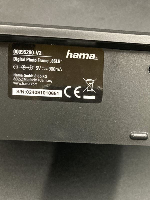 Hama Cornici: HAMA | digitaler Bilderrahmen | 8SLB | 8" Display – Usato da Wittenbach venduto da Restwert_St-Gallen 4