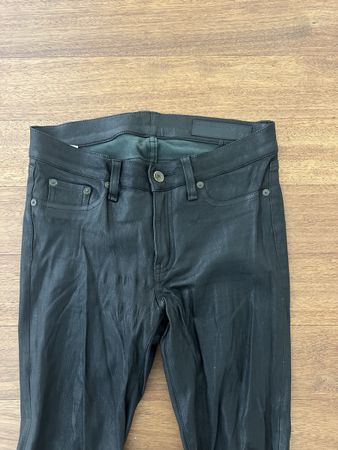 Rag & bone full leather jeans 27