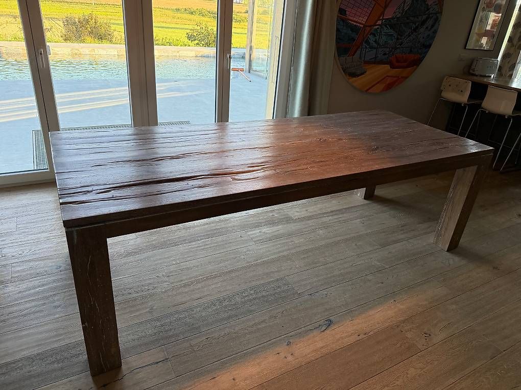Tavoli: Table en Chêne massif – Usato da Perroy venduto da fab_s66z 2