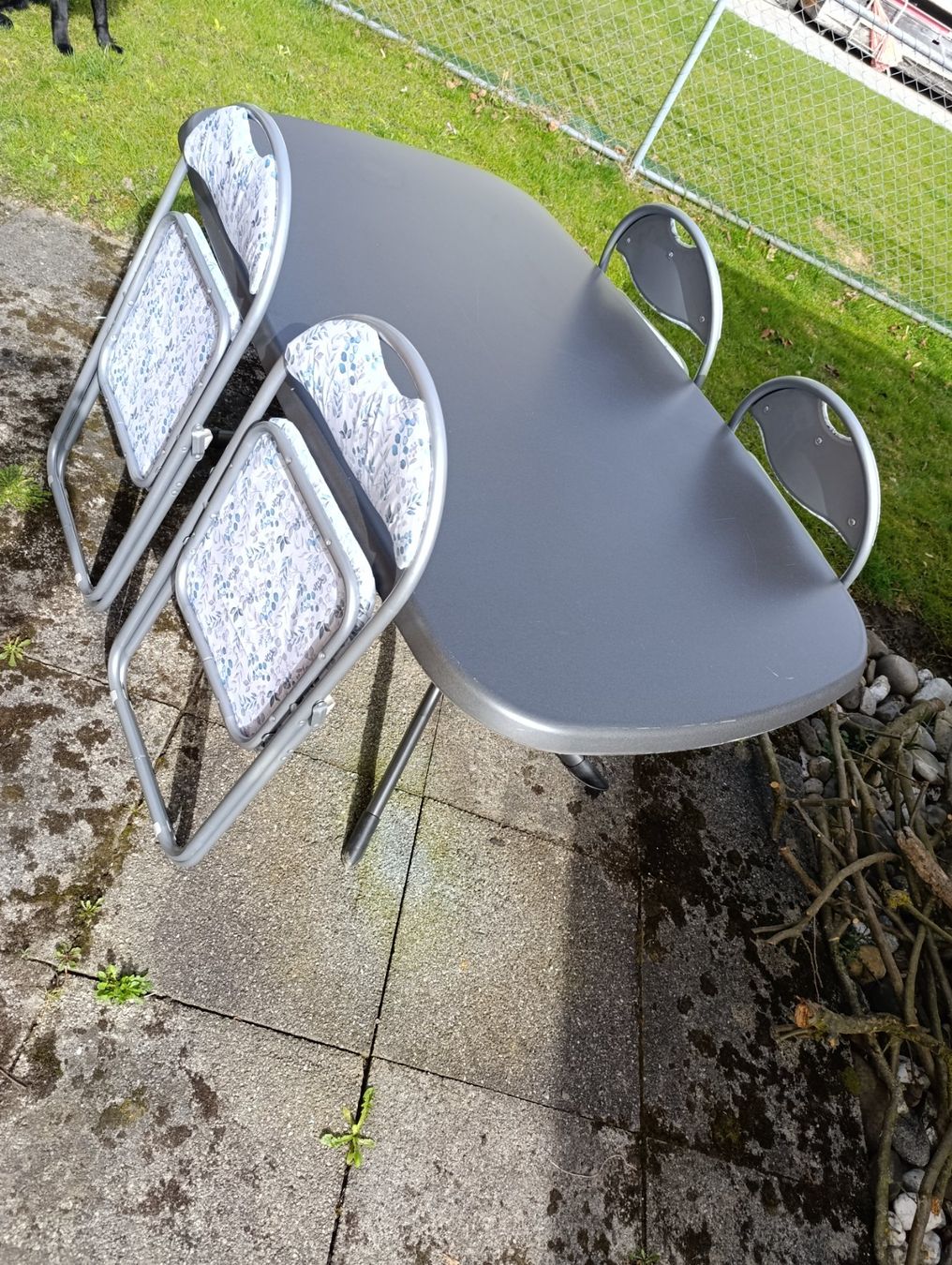 Set di tavolo e panche: MWH Gartentisch mit 4 Stühle – Usato da Rüthi (Rheintal) venduto da marycsipet 1