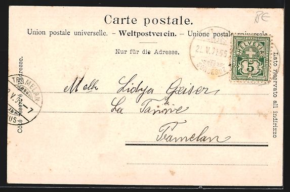 Cartes postales: Saint-Imier, Totalansicht mit Bergpanora – D'occasion à Berlin par bartko-reher 1