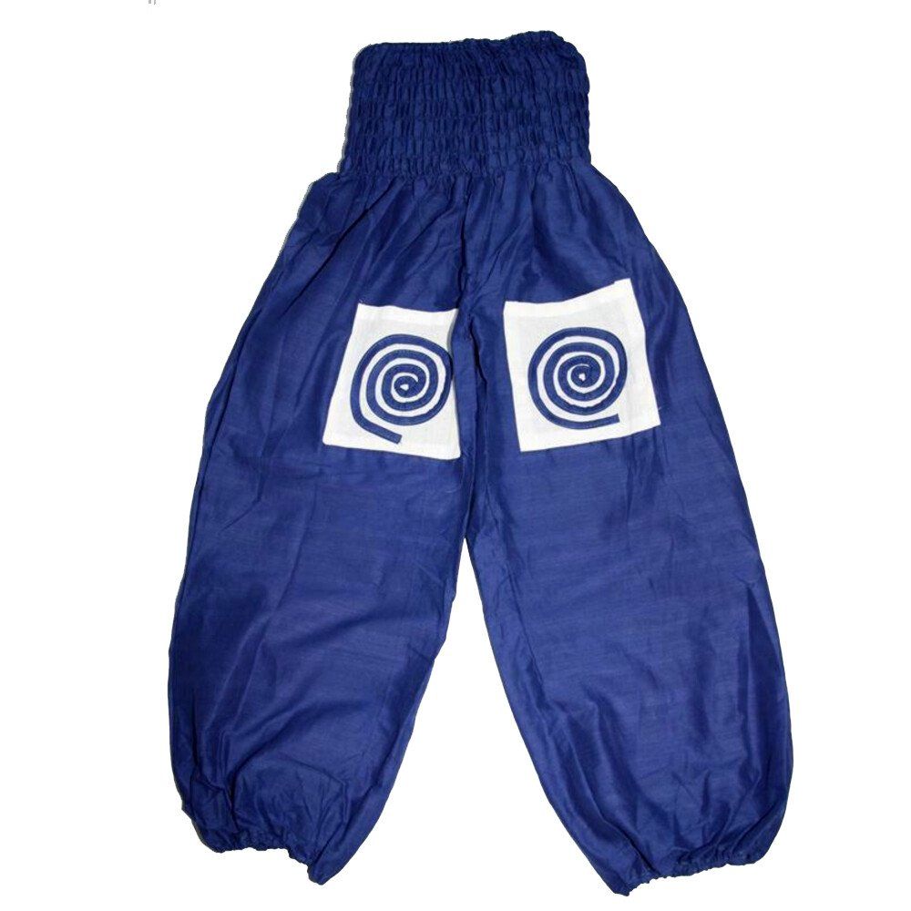 Pantaloni: Haremshose Freizeithose Indien Hippie Goa Hose Psy Blau – Nuovo e nell'imballaggio originale da Bad Salzdetfurth venduto da Weltenbummler-Shop 1