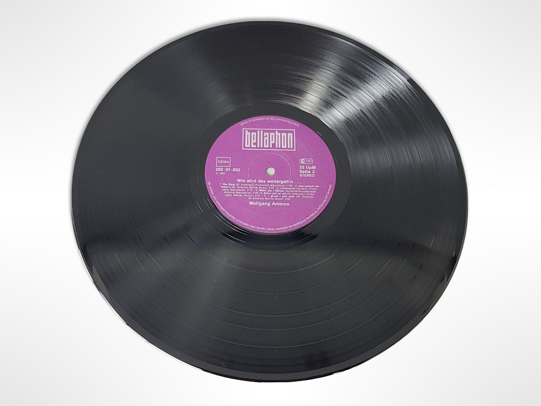 Dischi in vinile: Vinyl W.Ambros - Wie wird es weitergehen – Usato da Suhr venduto da Restwert_Suhr 4