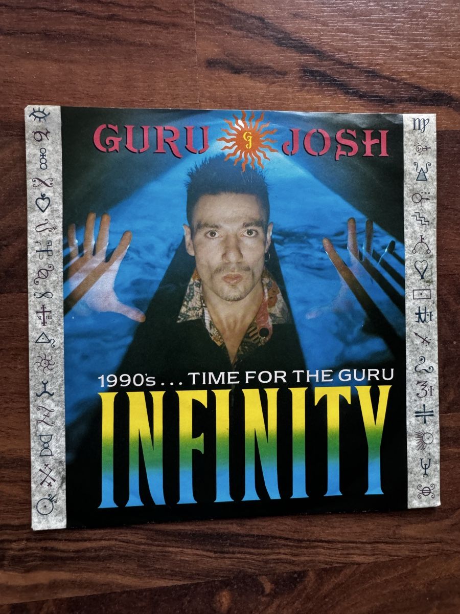 Schallplatten: Guru Josh - Infinity -  7" Single - 90s – Gebraucht aus Rorbas von BlackstarRecords