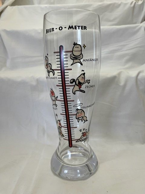Gläser: BIERGLAS 🍺 - BIER-O-METER – Gebraucht aus Honau von sainj 1