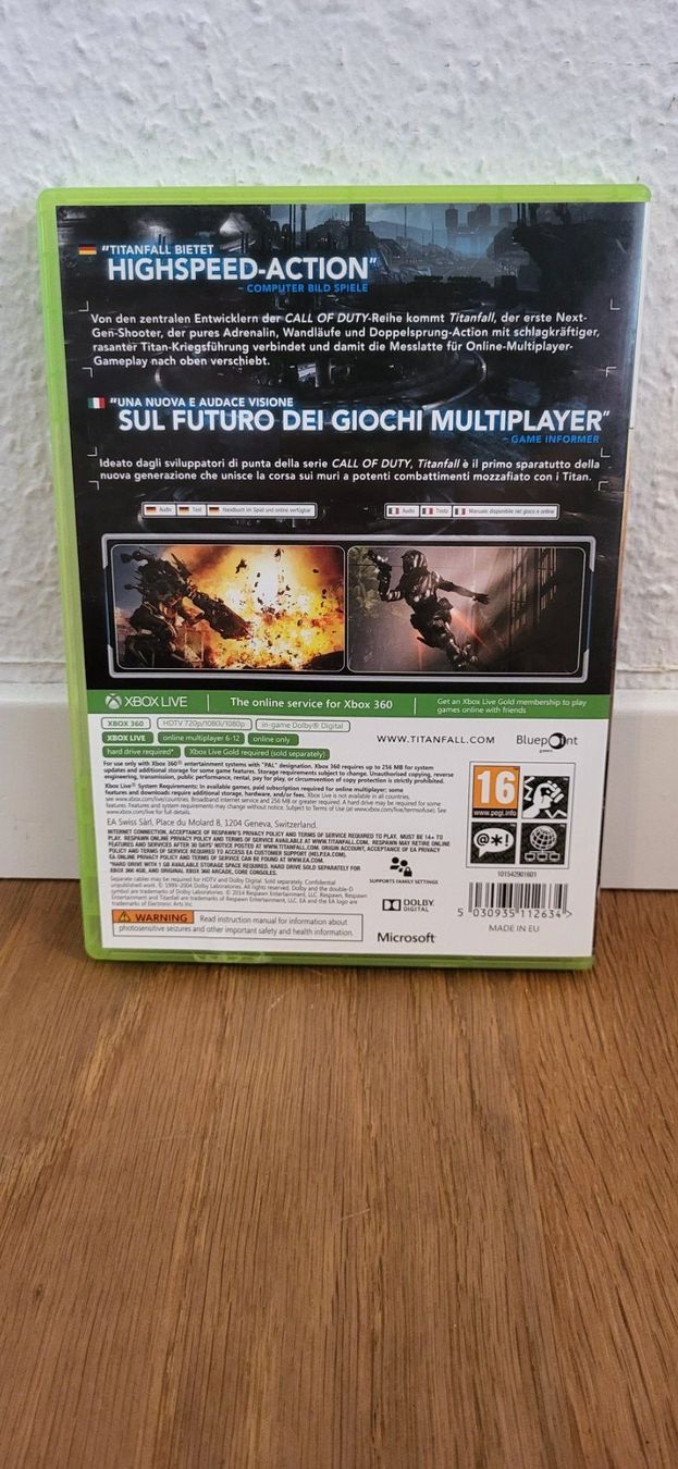 Microsoft Spiele: Xbox 360 - Titanfall – Gebraucht aus Münsingen von DigitaleSpielecke 1