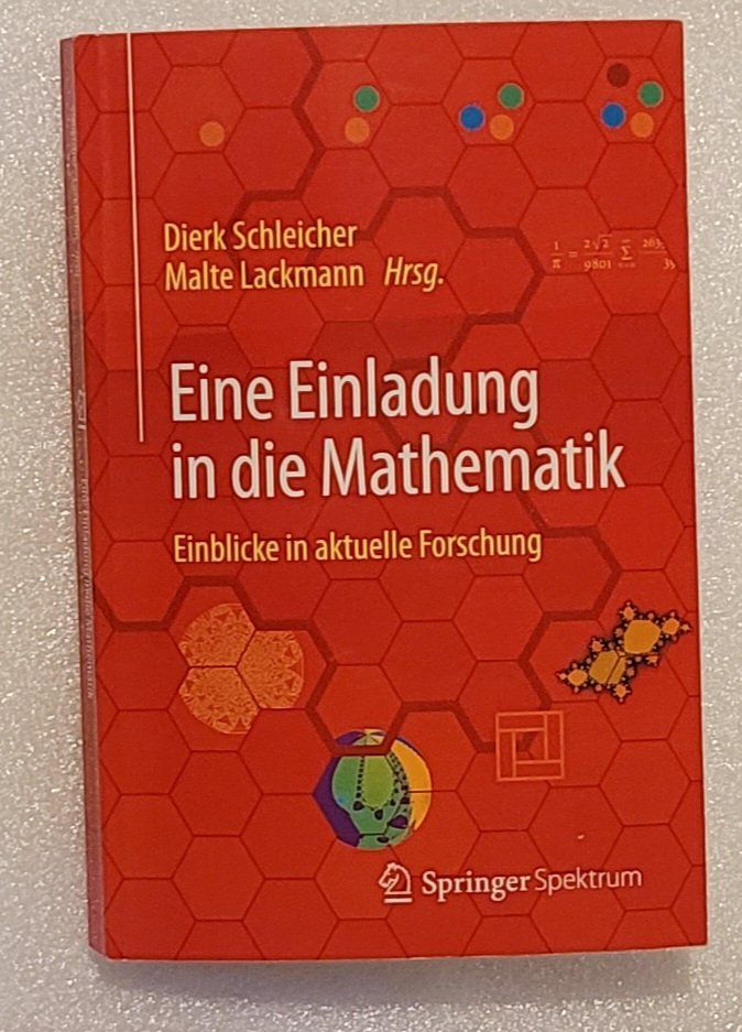 Livres: Eine Einladung in die Mathematik – Neuf avec emballage d'origine à Zürich par Avd