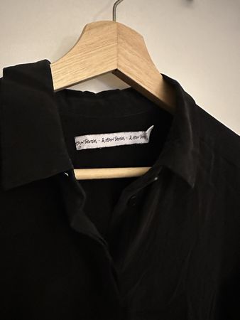 & Other Stories Black Long Sleeve Shirt Size EUR 38