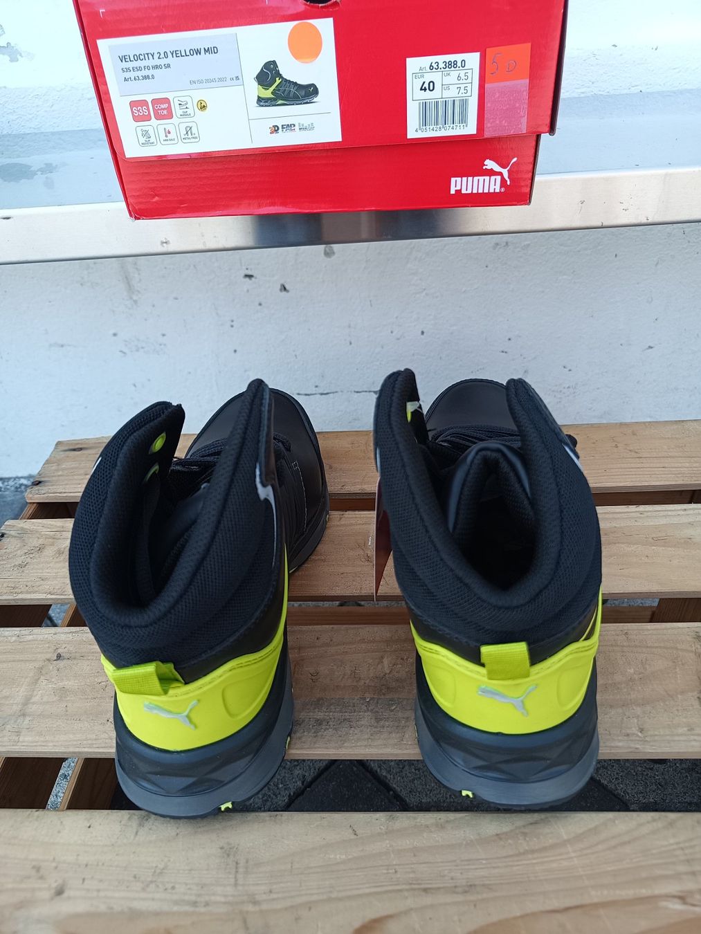 Puma Scarpe da uomo: Puma Sicherheitsschuhe S3S 40 – Nuovo e nell'imballaggio originale da Oberegg venduto da A-Z.Handel.Loehrer 3