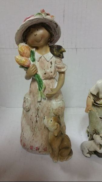 Statuette: 3X Deko Figuren Neu – Nuovo e nell'imballaggio originale da Uerkheim venduto da Justi.y 1