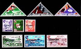 Herm Island – 1954 + 1961 – Auswahl