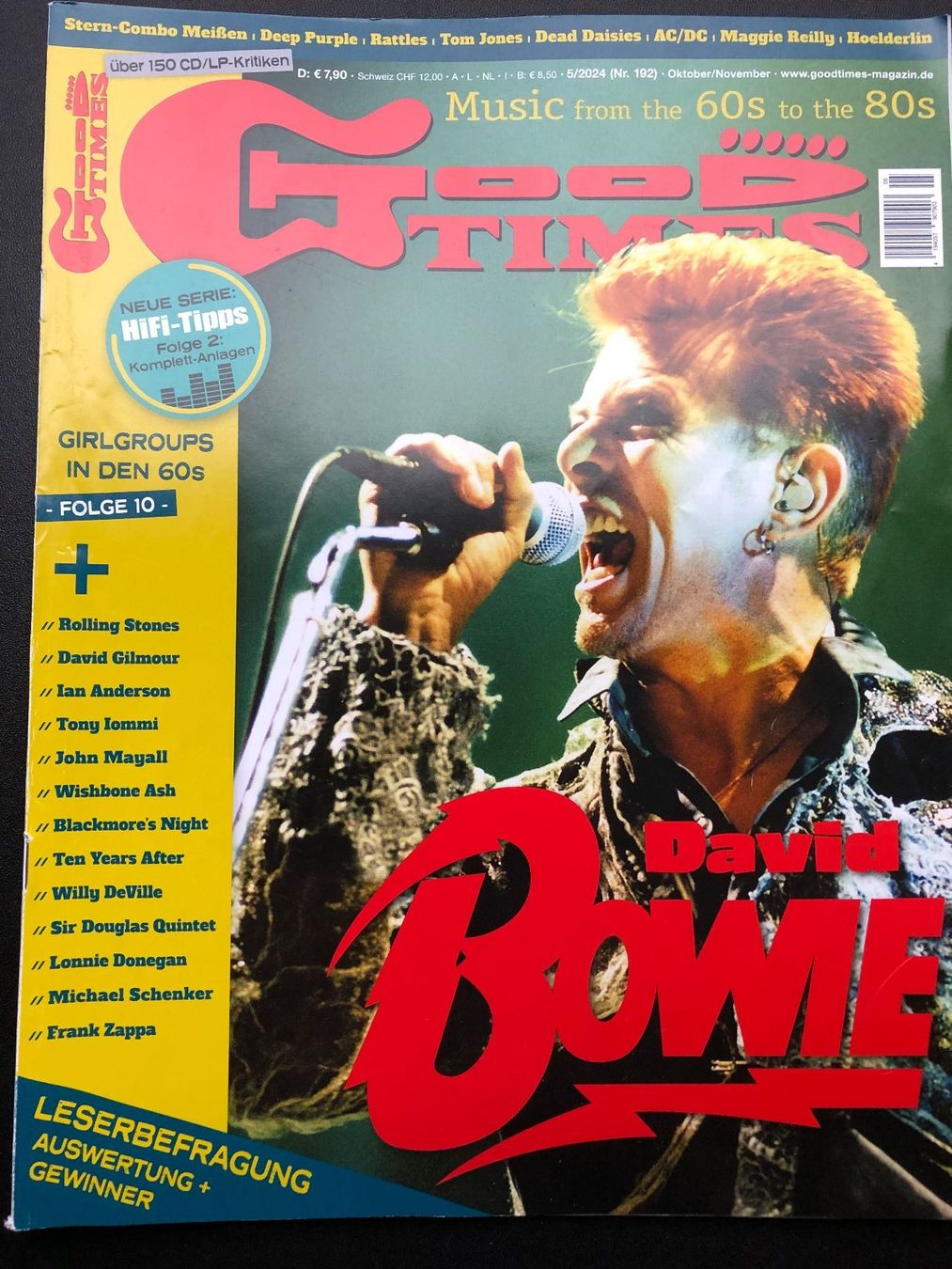 Riviste & Magazine: David Bowie – Usato da Aeschi SO venduto da Stones55