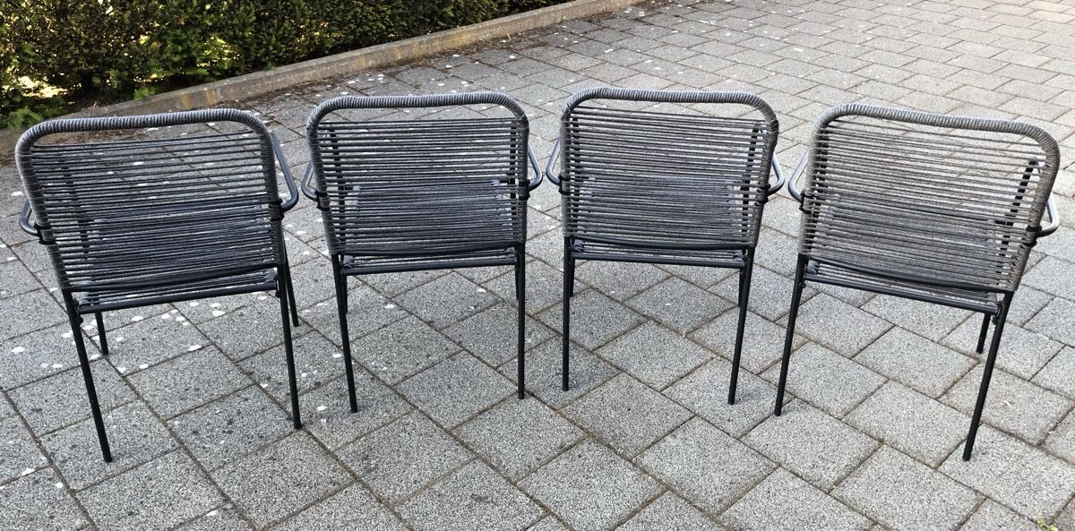 Sedie: 4 stapelbare Gartenstühle - neuwertig – Nuovo (secondo la descrizione) da Römerswil LU venduto da Icehead 2