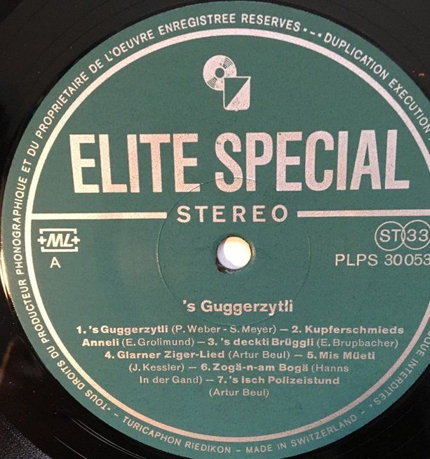 Dischi in vinile: ‘s Guggerzytli (LP) – Usato da Grüningen venduto da azulmarron 2