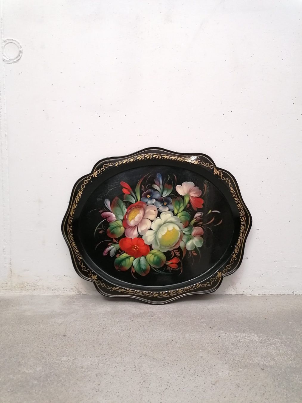 Pareti & Soffitti: Plateau avec fleurs – Usato da Fribourg venduto da cla_x966