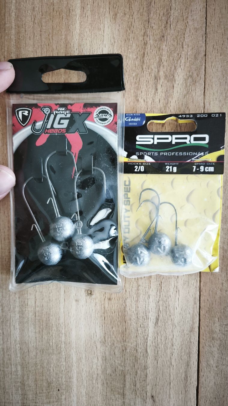 Köder: Jighaken Fox Rage/Spro  – Neu und originalverpackt aus Sarnen von sebalant