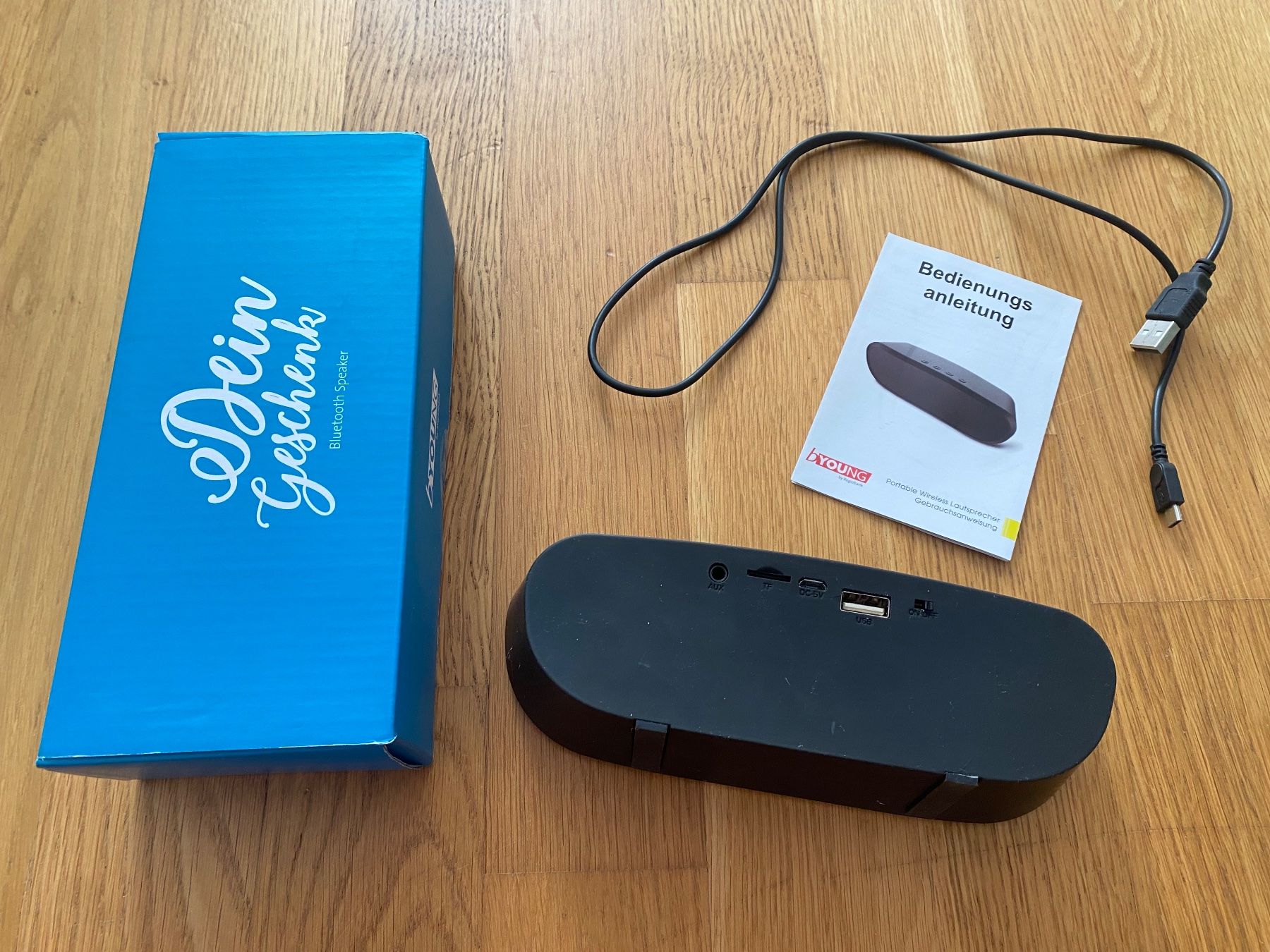 Casse acustiche: Bluetooth Lautsprecher Schwarz – Nuovo e nell'imballaggio originale da Riedholz venduto da lenibeni03 2