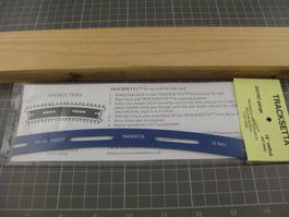 Gleisverlege Lehre 457.2 mm Radius