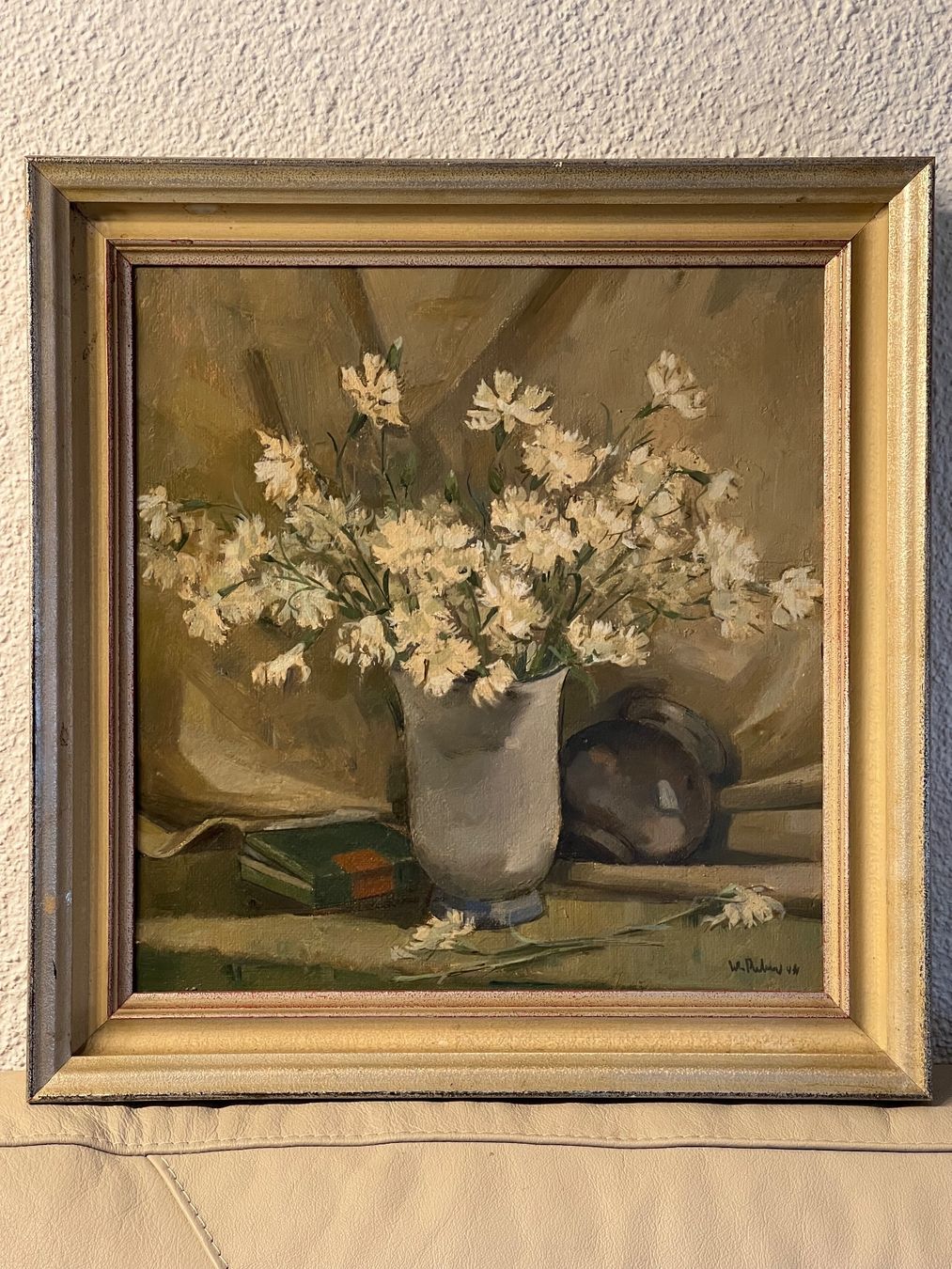 Gemälde: „NELKEN“ aus Bern 1944 – Gebraucht aus Basel von pmART 1