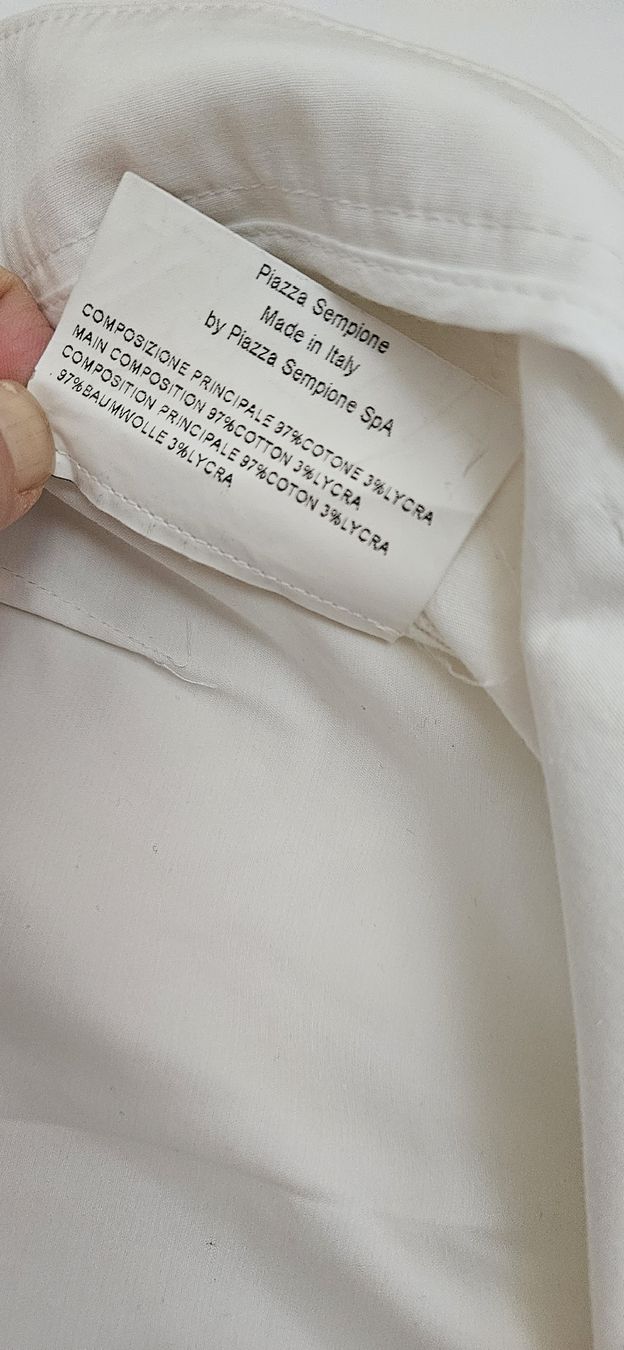 Pantaloni: Piazza Sempione, weiss, Gr. 36 – Usato da Hellbühl venduto da Veci02 4