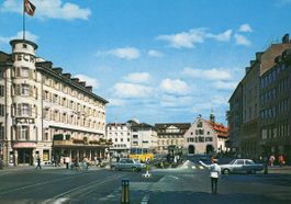 St. Gallen Marktplatz.