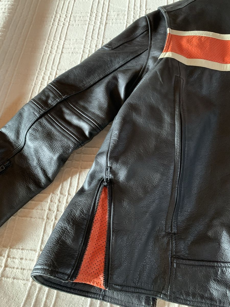 Jacken: Lederjacke, Chopperstyle, Gr. L – Gebraucht aus Röschenz von Corvette8 6