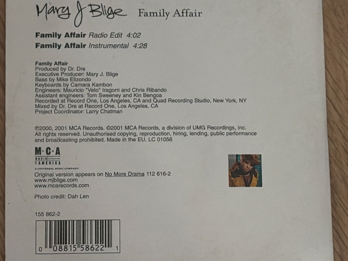 CDs: Mary J Blige – D'occasion à Zürich par Collector69 1