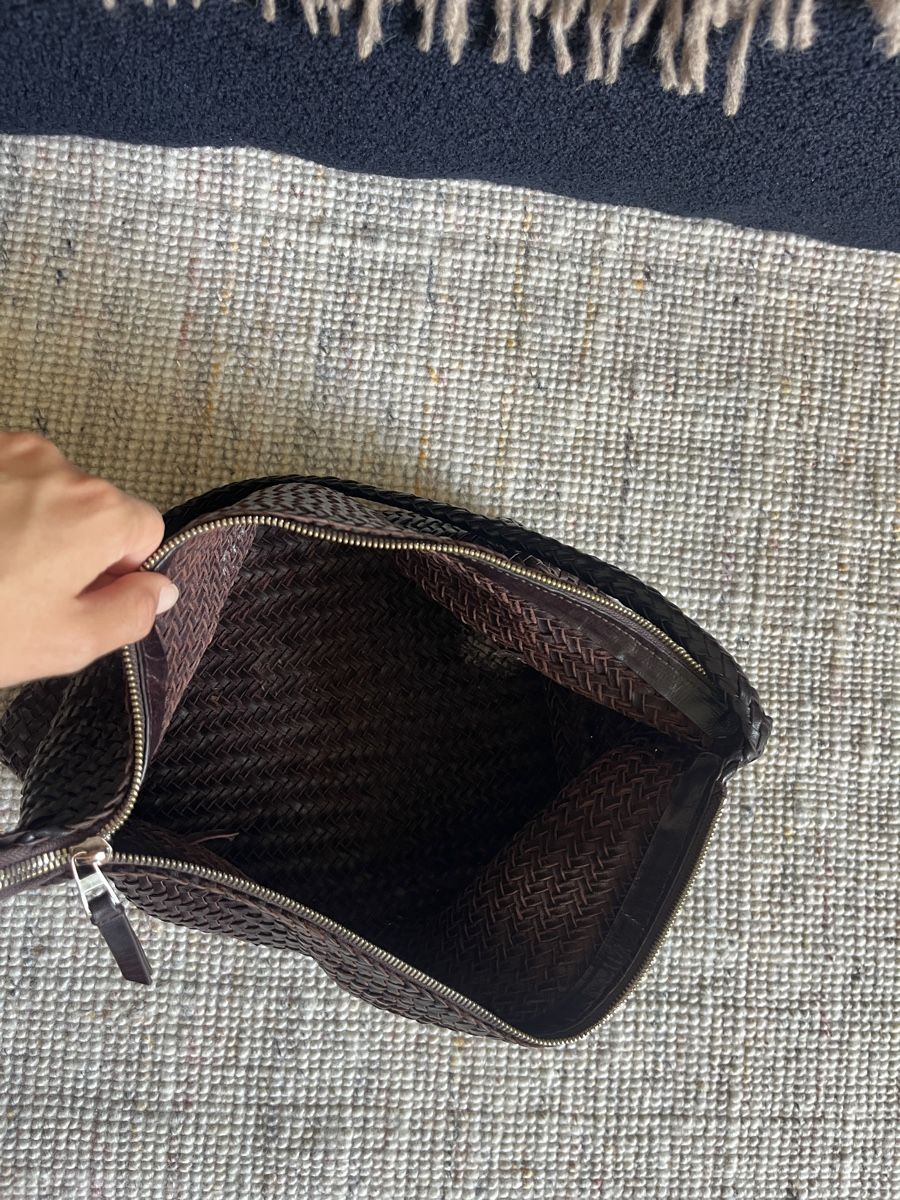 Massimo Dutti Borse da donna: Massimo dutti woven leather bag – Usato da zürich venduto da schmid1234 3