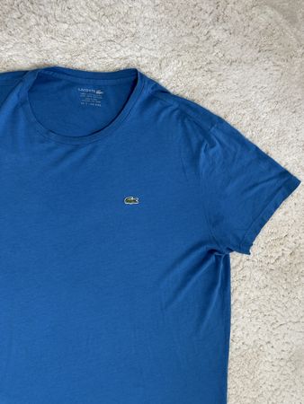 T-shirt Lacoste bleu - Taille 7/XXL