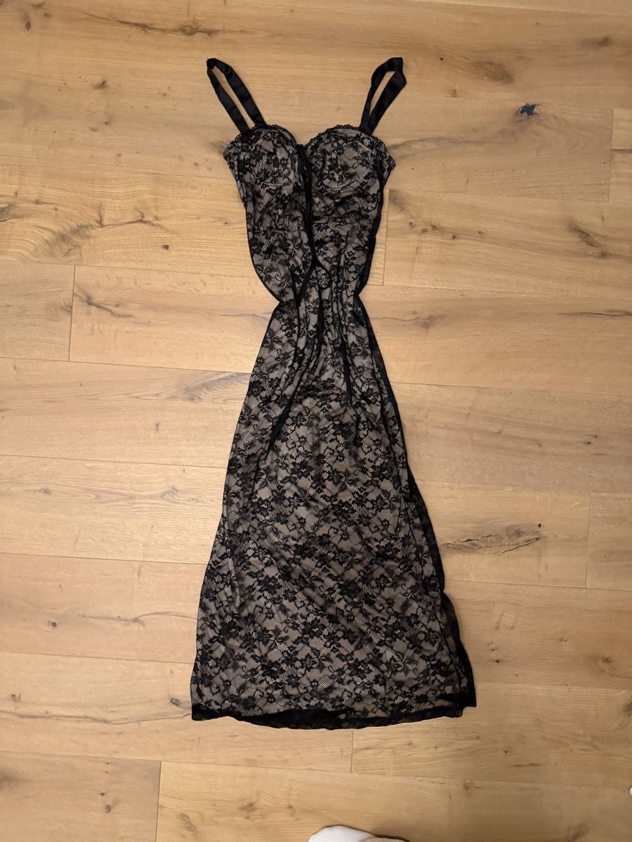 Vestiti: Abendkleid mit Spitze schwarz – Nuovo e nell'imballaggio originale da Tennwil venduto da juupydu