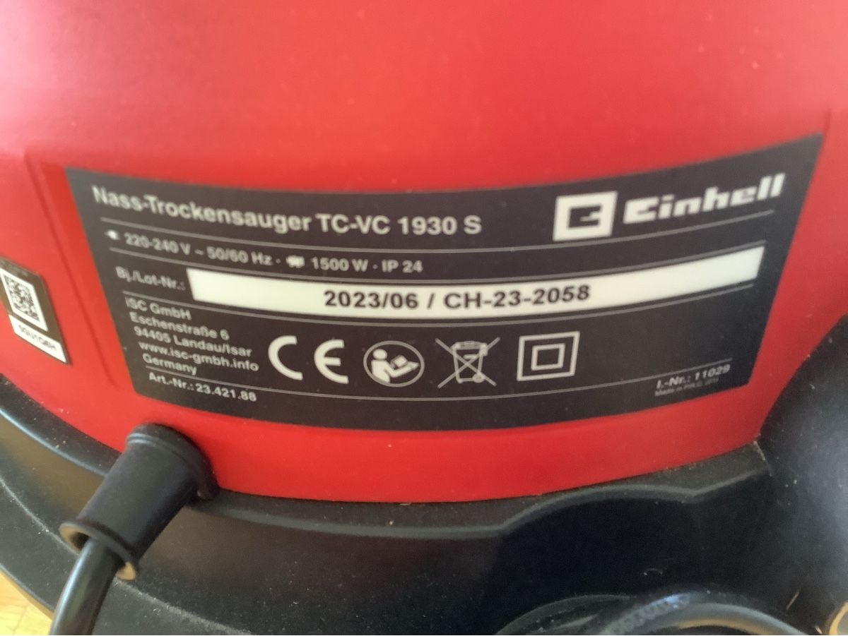 Einhell Aspirapolveri & Accessori: Einhell Nass Trockensauger – Usato da Olten venduto da Andre5859 1