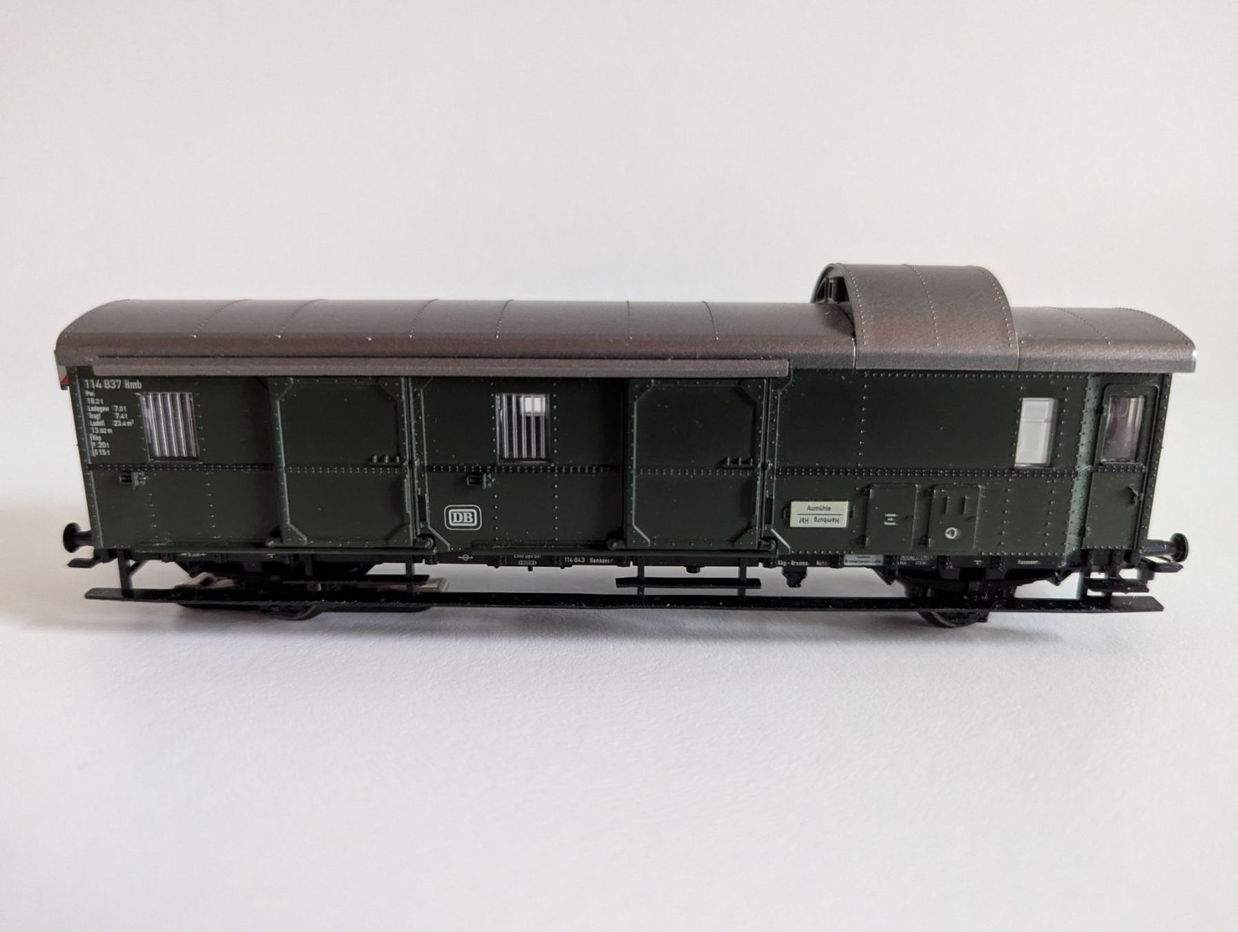 Märklin Modellini di ferrovie: Wagon à bagages DB Märklin HO. – Usato da montcherand venduto da Niollu 2