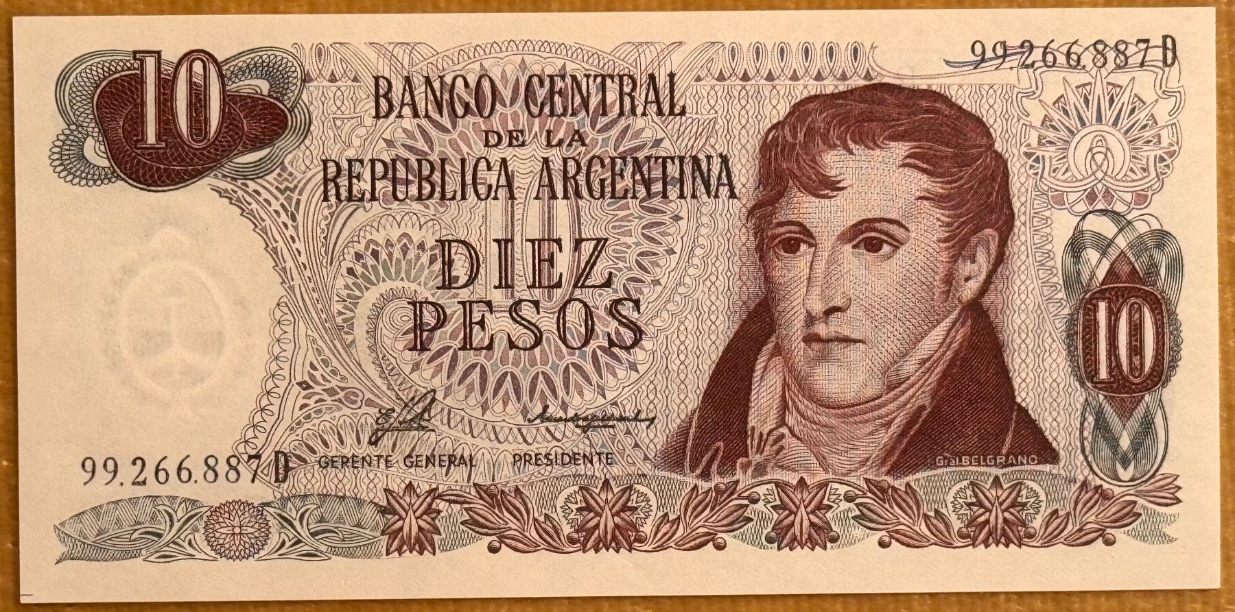 Banconote: Argentinische Banknote - 10 Pesos - Raritat – Usato da Andwil SG venduto da Ariisa1234