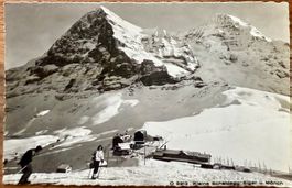 Kleine Scheidegg - Skieurs 1965
