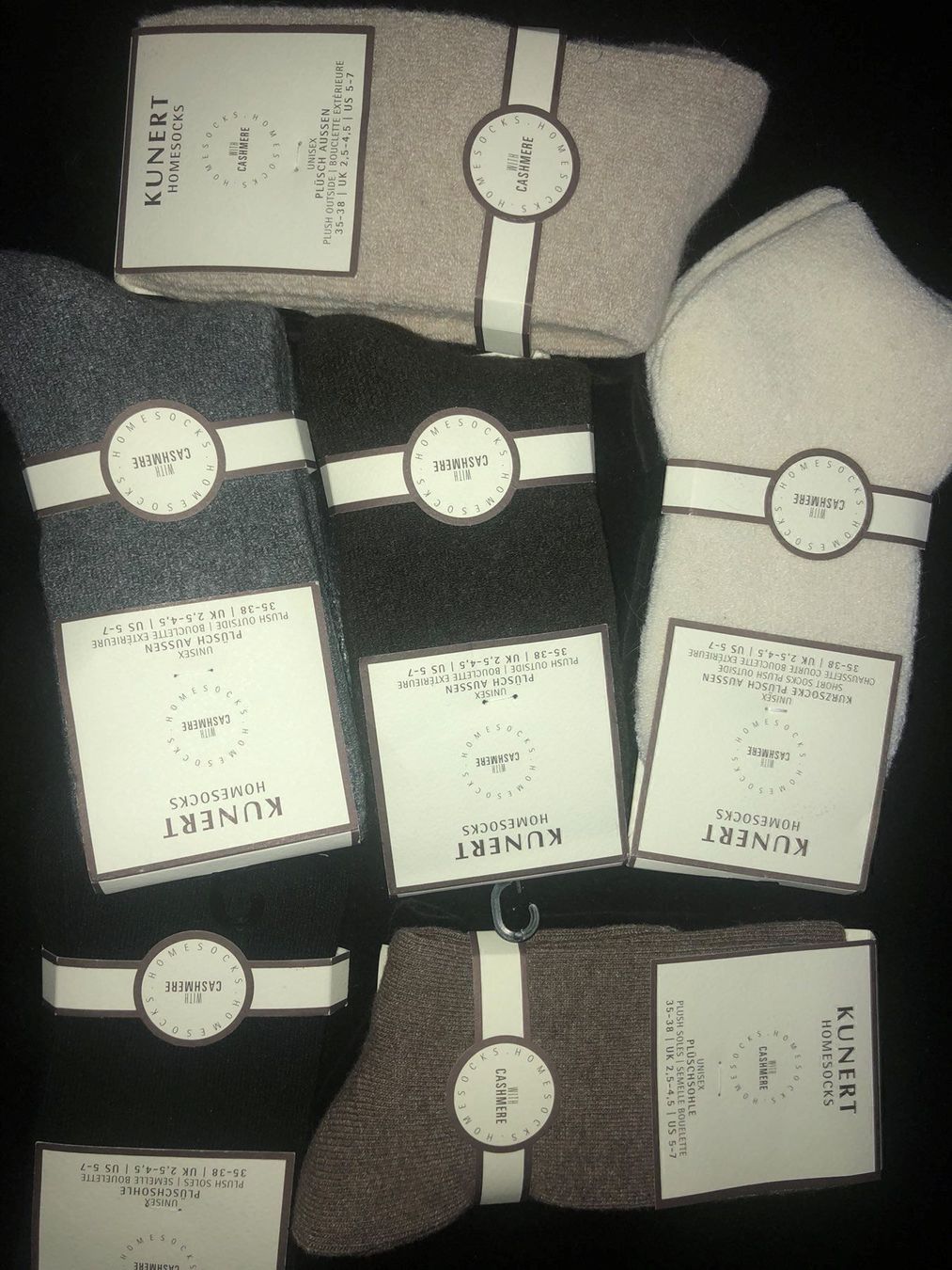 Calze: Cashmere Home Socks KUNERT Grösse 35-38 – Nuovo e nell'imballaggio originale da Zumikon venduto da DamenFashionShop 3