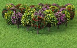 30 Stück Modellbäume