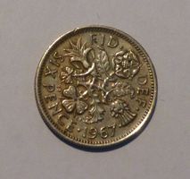 6 Pence 1967