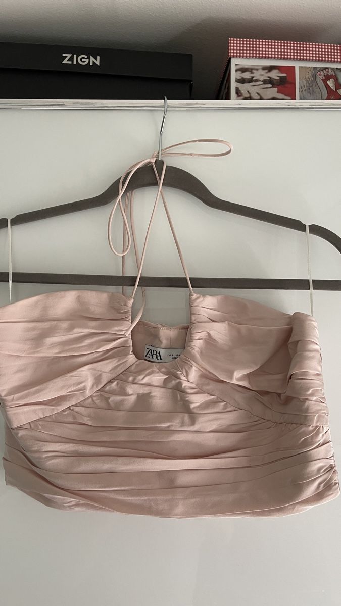 Zara Top: Zara Limited Edition Crop Top Pink – Nuovo (secondo la descrizione) da Lausen venduto da sim_hgp6