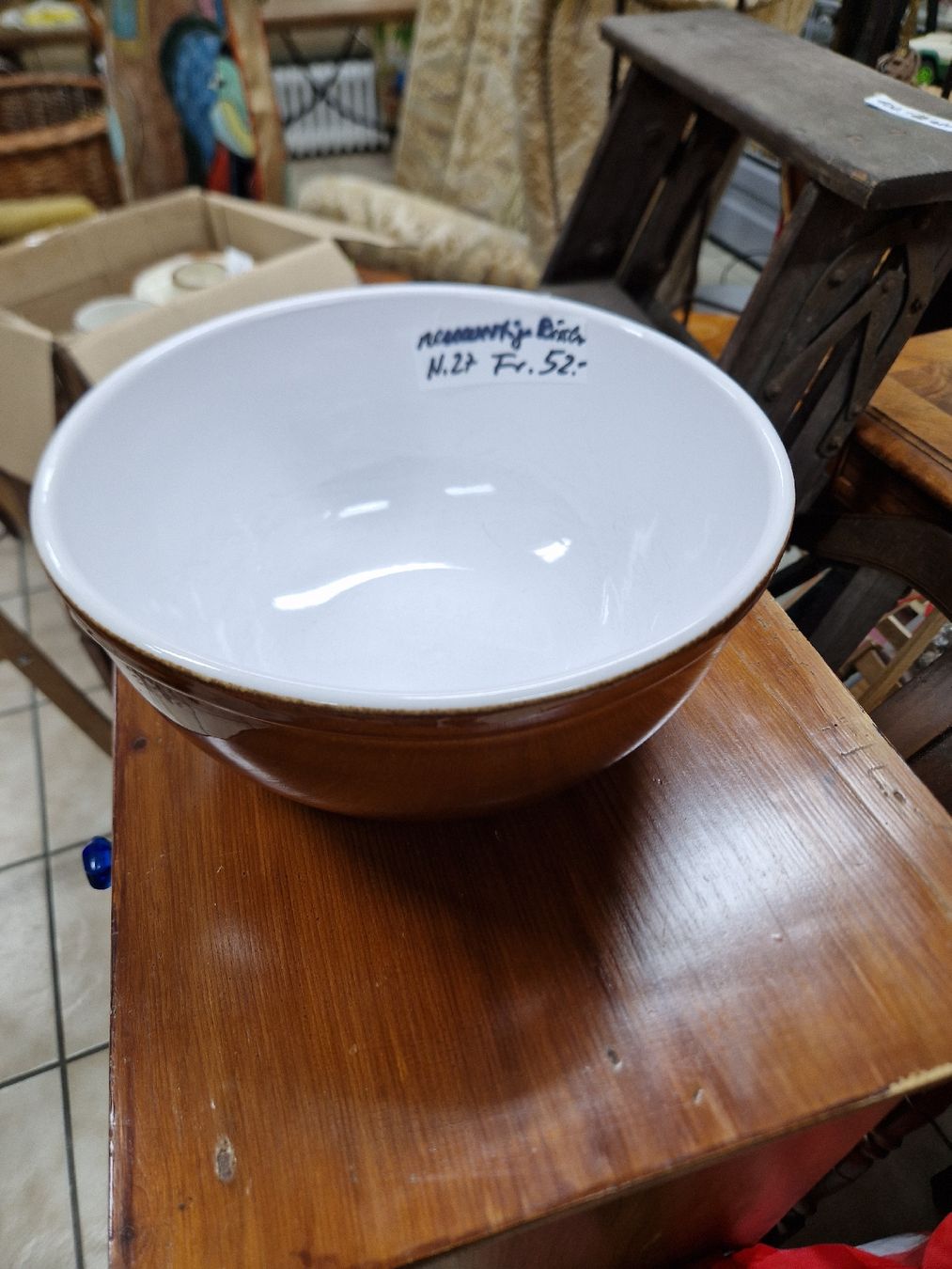 Rössler Ciotole: Rössler Teigschüssel  27cm – Usato da Mörigen venduto da Clio111 6