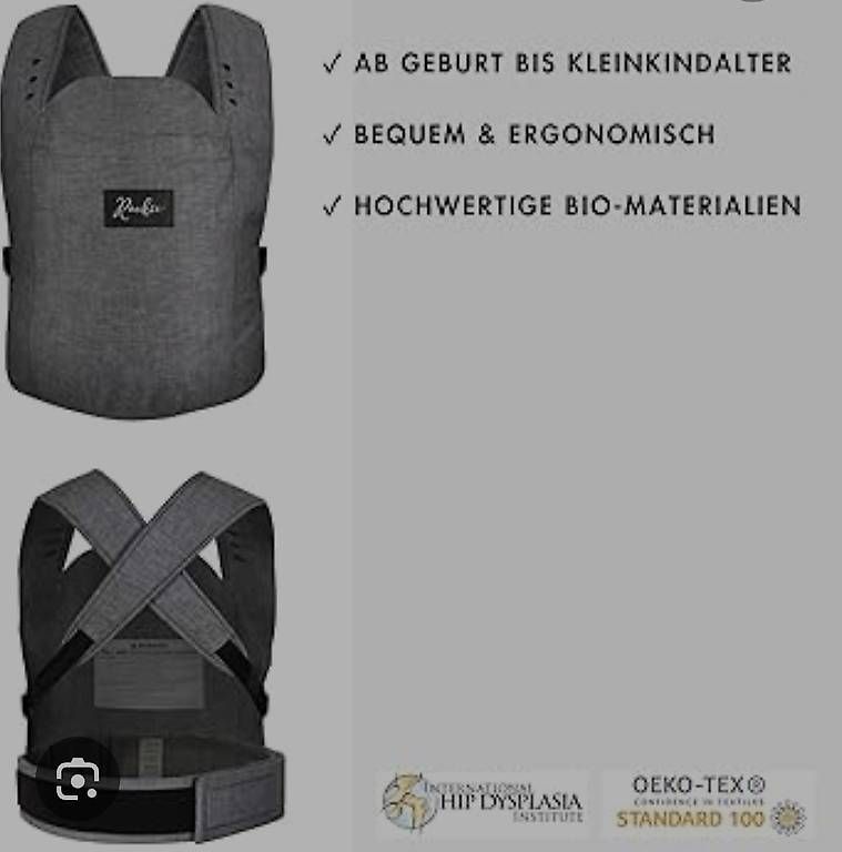 Marsupi portabebè: Babytrage Rookie Grau – Usato da Kirchberg SG venduto da eli_7x5t 1