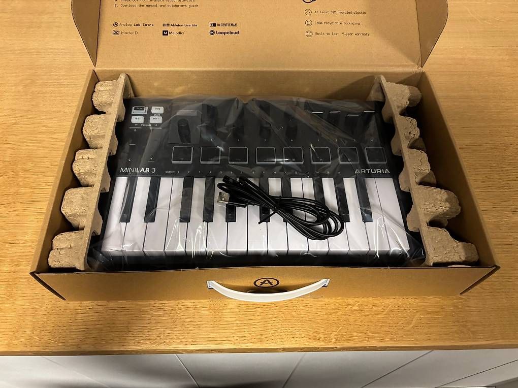 Musikinstrumente: Arturia MiniLab 3 Black – Gebraucht aus Niederbipp von Bonzo_10 1