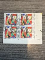 Schweiz Briefmarke Pro Patria 1991 Viererblock Top!