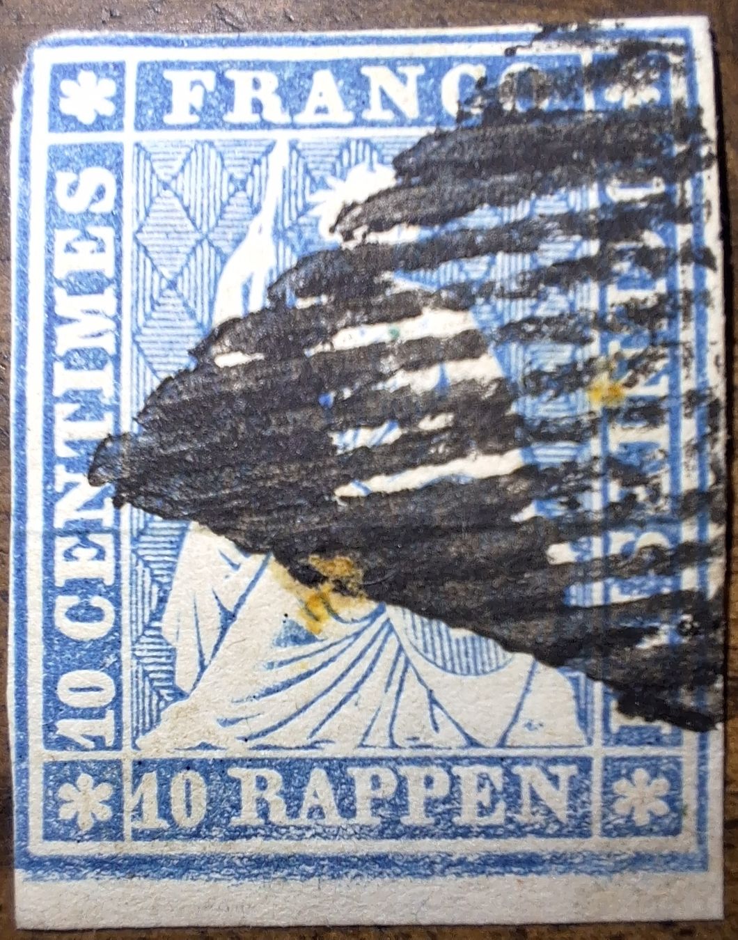 Tous les timbres: Strubel 23B Kat. 160.- – D'occasion à Balgach par SIMEON27