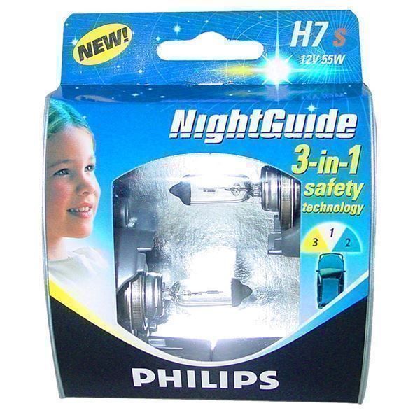 Autres accessoires p. véhicule: PHILIPS H7 NIGHTGUIDES 12V 55W – Neuf avec emballage d'origine à Spreitenbach par mario-shop.xs
