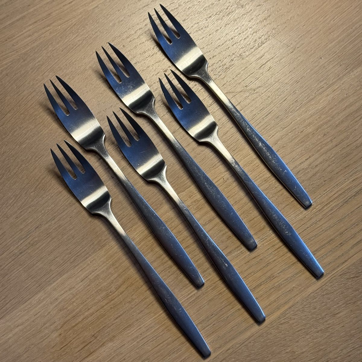 Forchette: 6 Dessertgabeln, Variations V•Jens Quistgaard•Dansk Designs – Usato da Winterthur venduto da gutDingmint 6