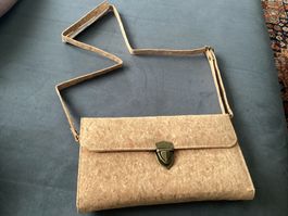 Kork Pochette / Damentasche Vegan