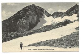 Alpstein - Säntis (AI) Blauer Schnee - Wetterwarte - 1909