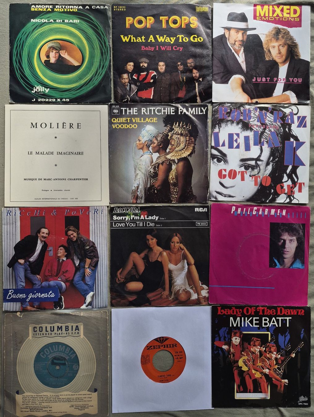 Dischi in vinile: 120 singles: Pop, rock, jazz, country,... – Usato da Onex venduto da X-Ray69 5