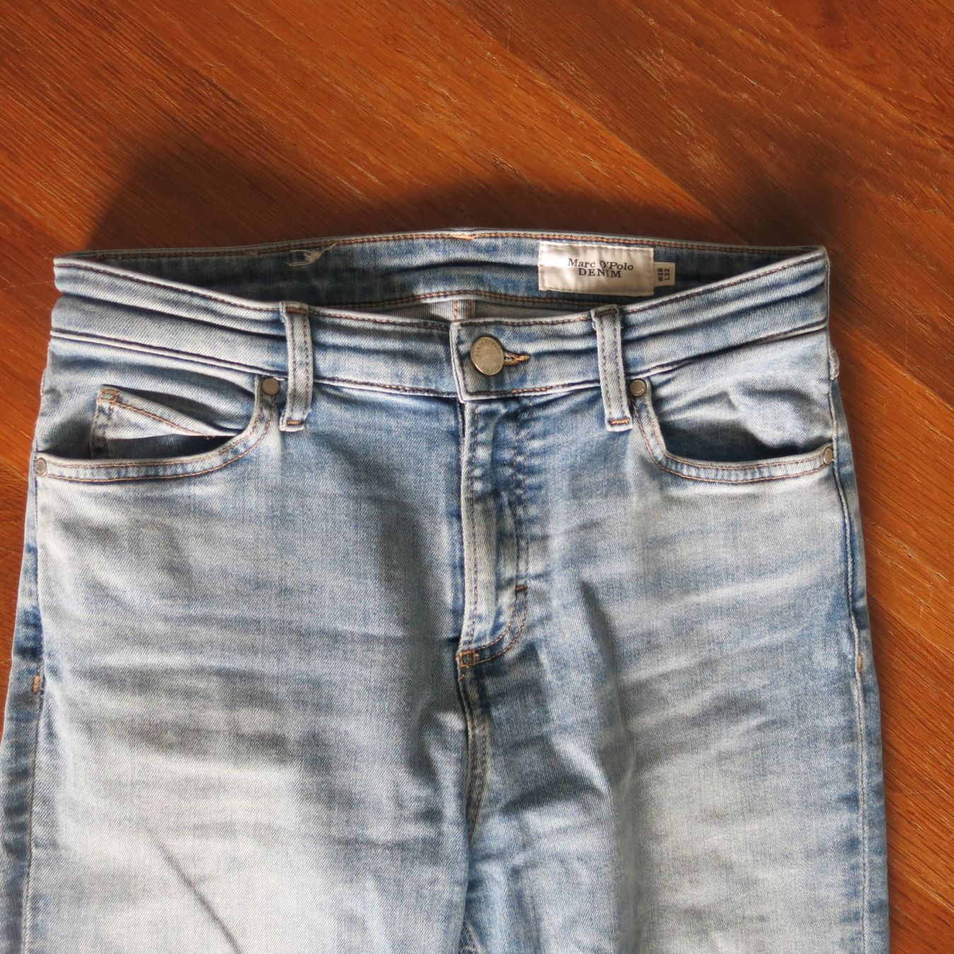 Marc O'Polo Jeans: Marc O'Polo Jeans Gr. 28/32 Hellblau – Nuovo (secondo la descrizione) da Winterthur venduto da Sauter3000 1
